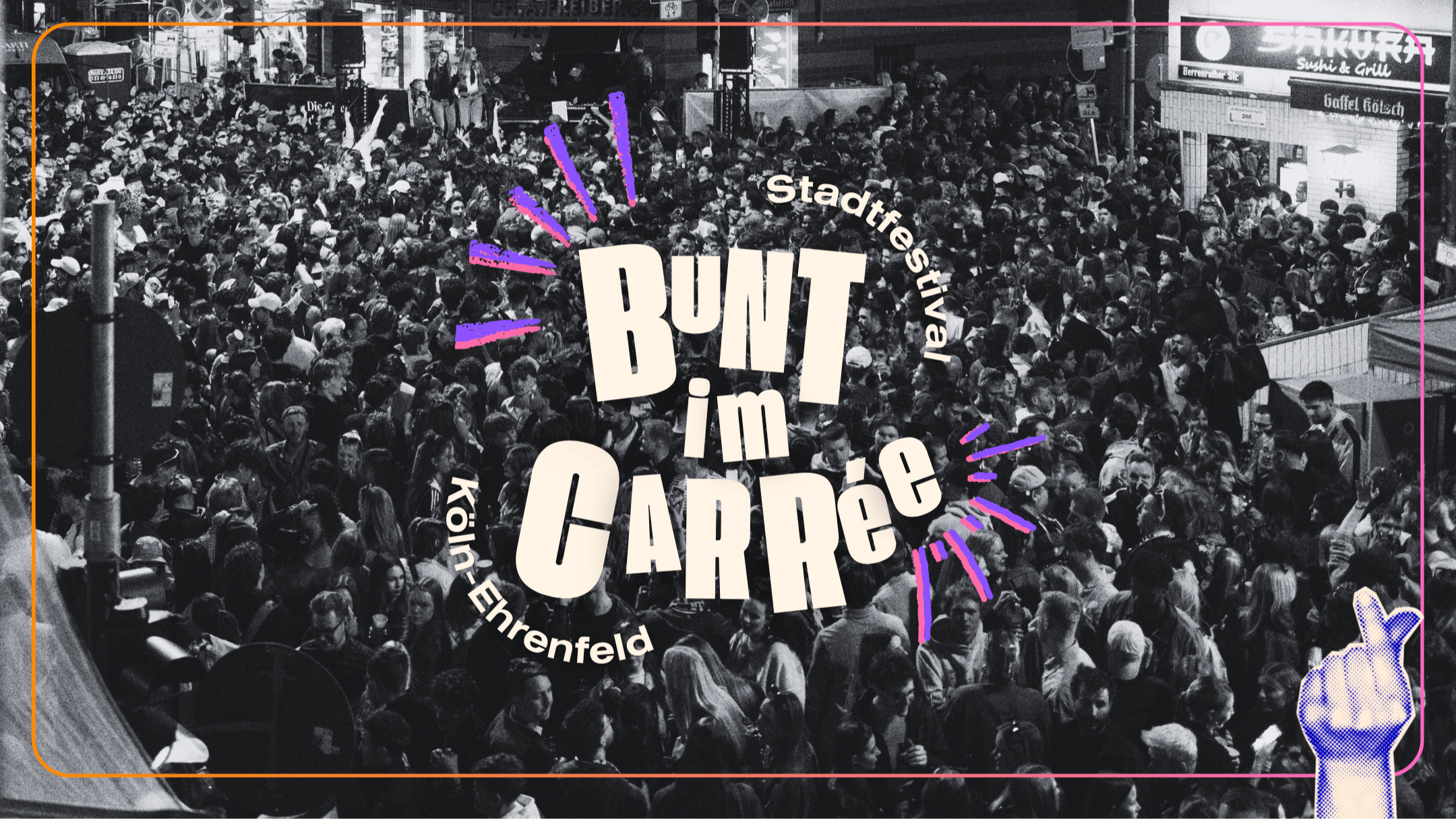 Bunt im Carrée - Stadtfestival