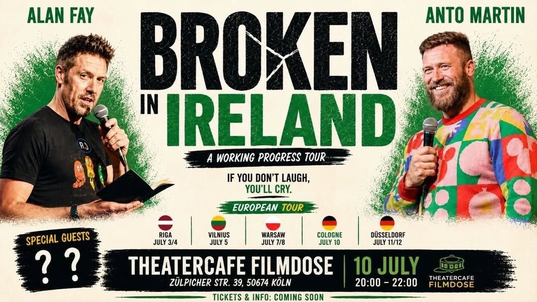 BROKEN IN IRELAND - Comedy Show in English