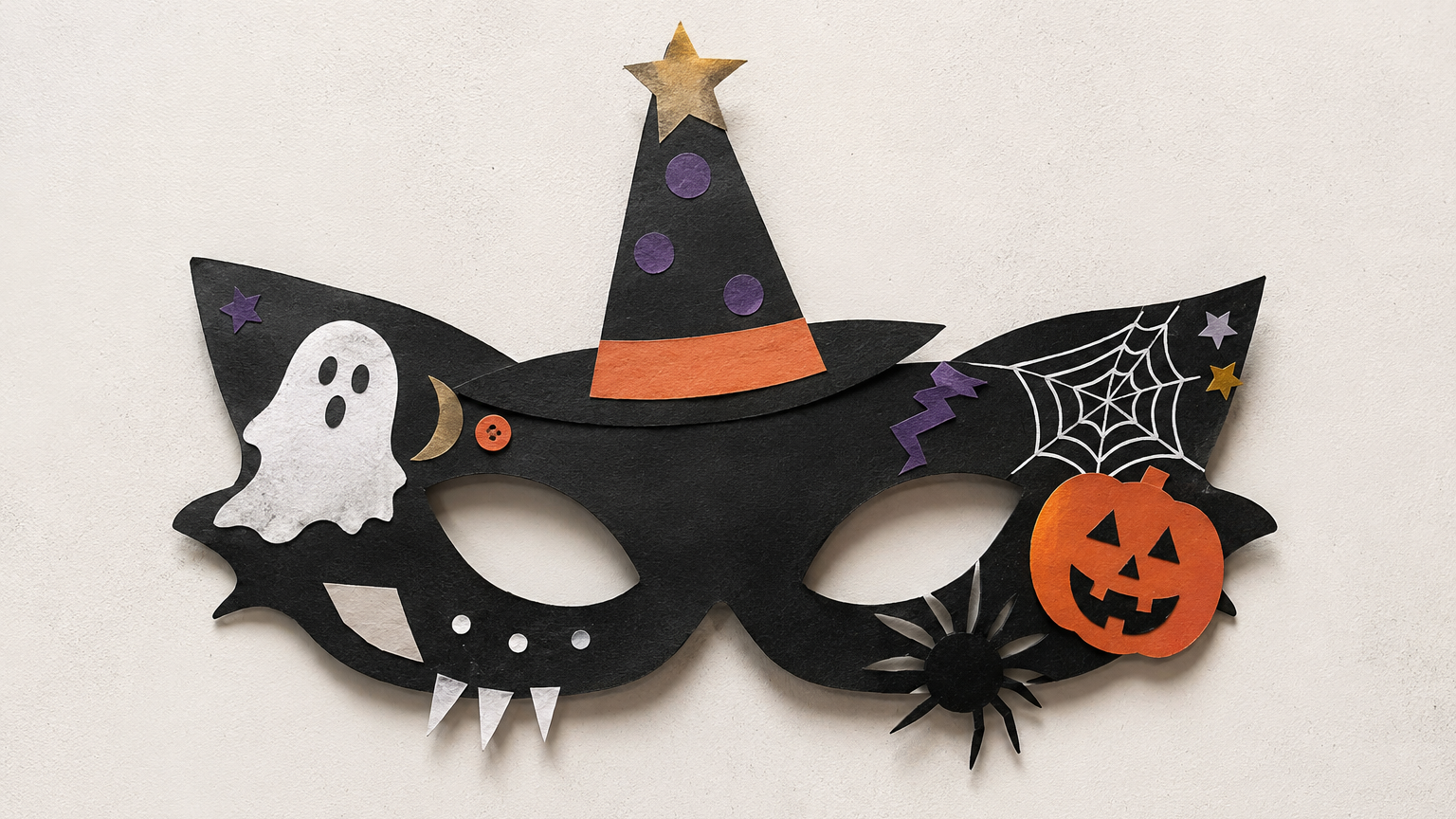 Halloween aus Papier: Schaurige Papiermasken