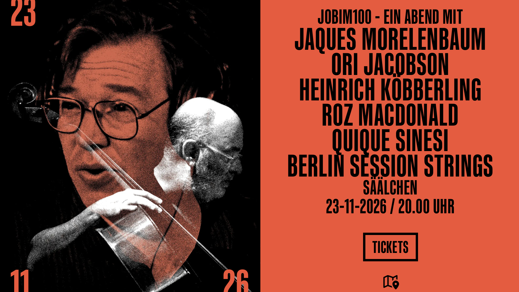 Berlin Confidential - präsentiert: Jobim100 - Ein Abend mit Jaques Morelenbaum