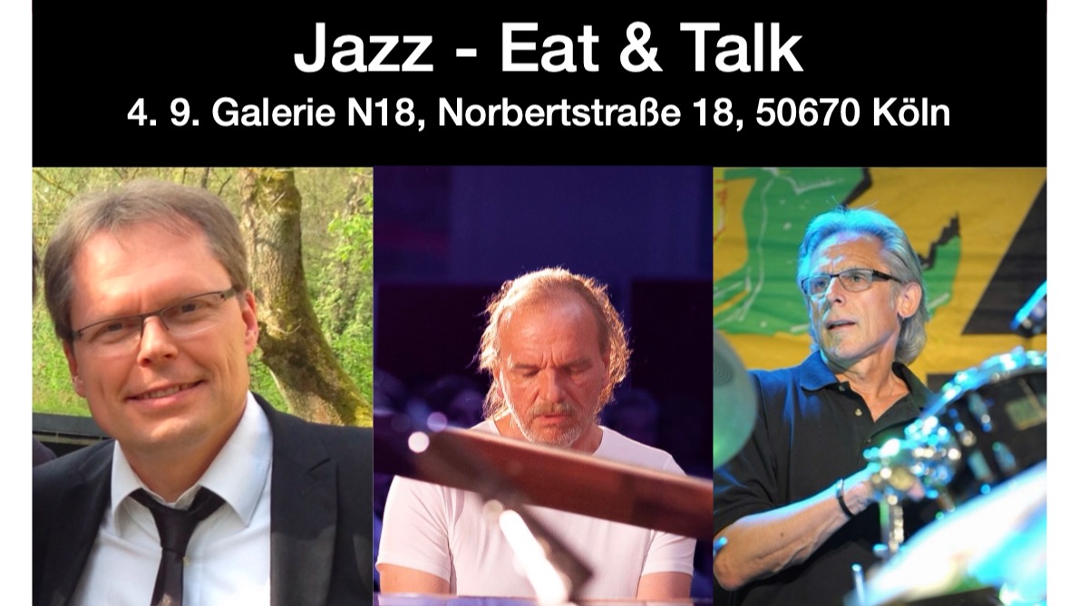 Jazz- Eat and Talk mit dem Kartsen Vorwerk Trio im ART SALON N18