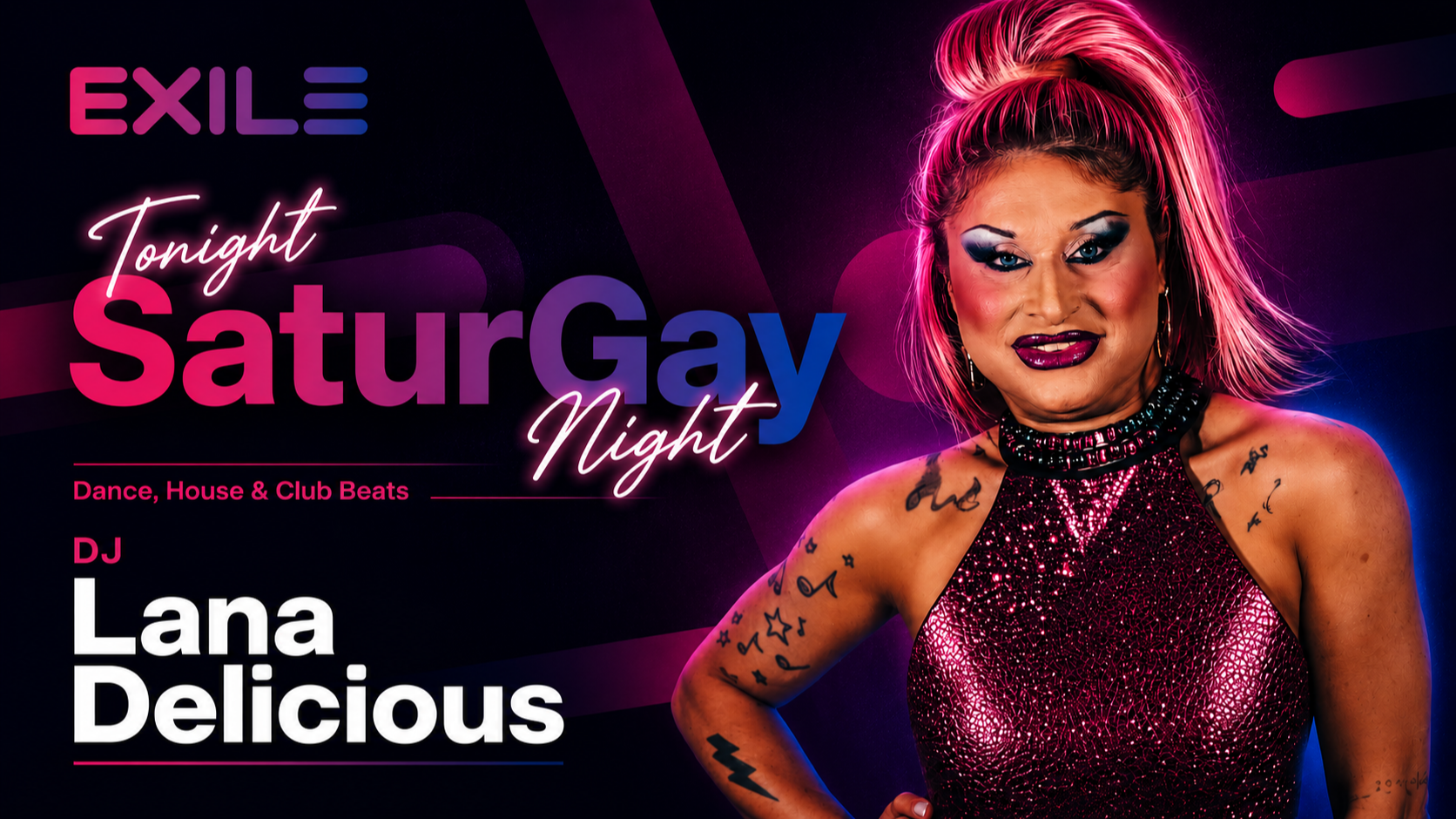 SaturGay Night with Lana Delicious
