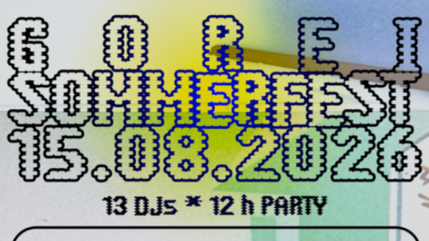 GoRei Sommerfest Open Air at Fatcat & Goldener Reiter