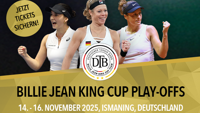 Billie Jean King Cup 2025 on in Ismaning Rausgegangen