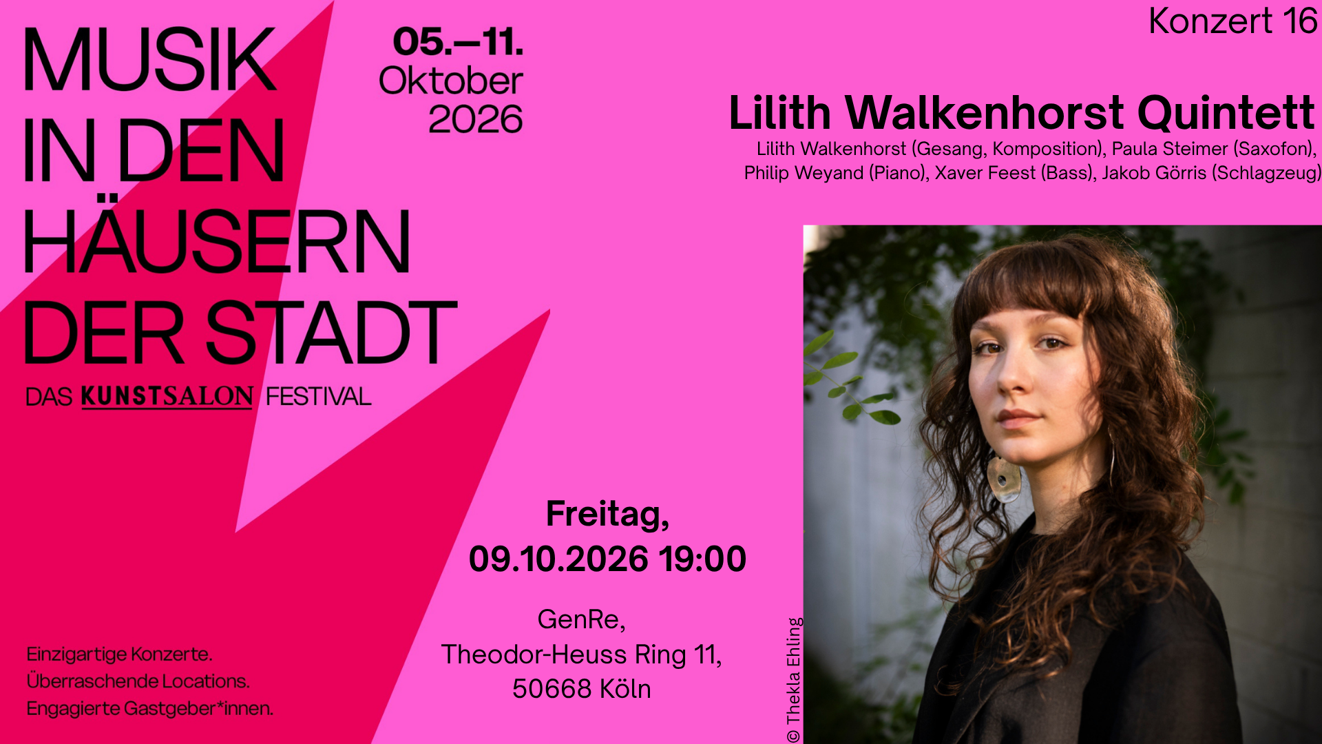 Lilith Walkenhorst Quintett - Jazz-Standards neu erzählt