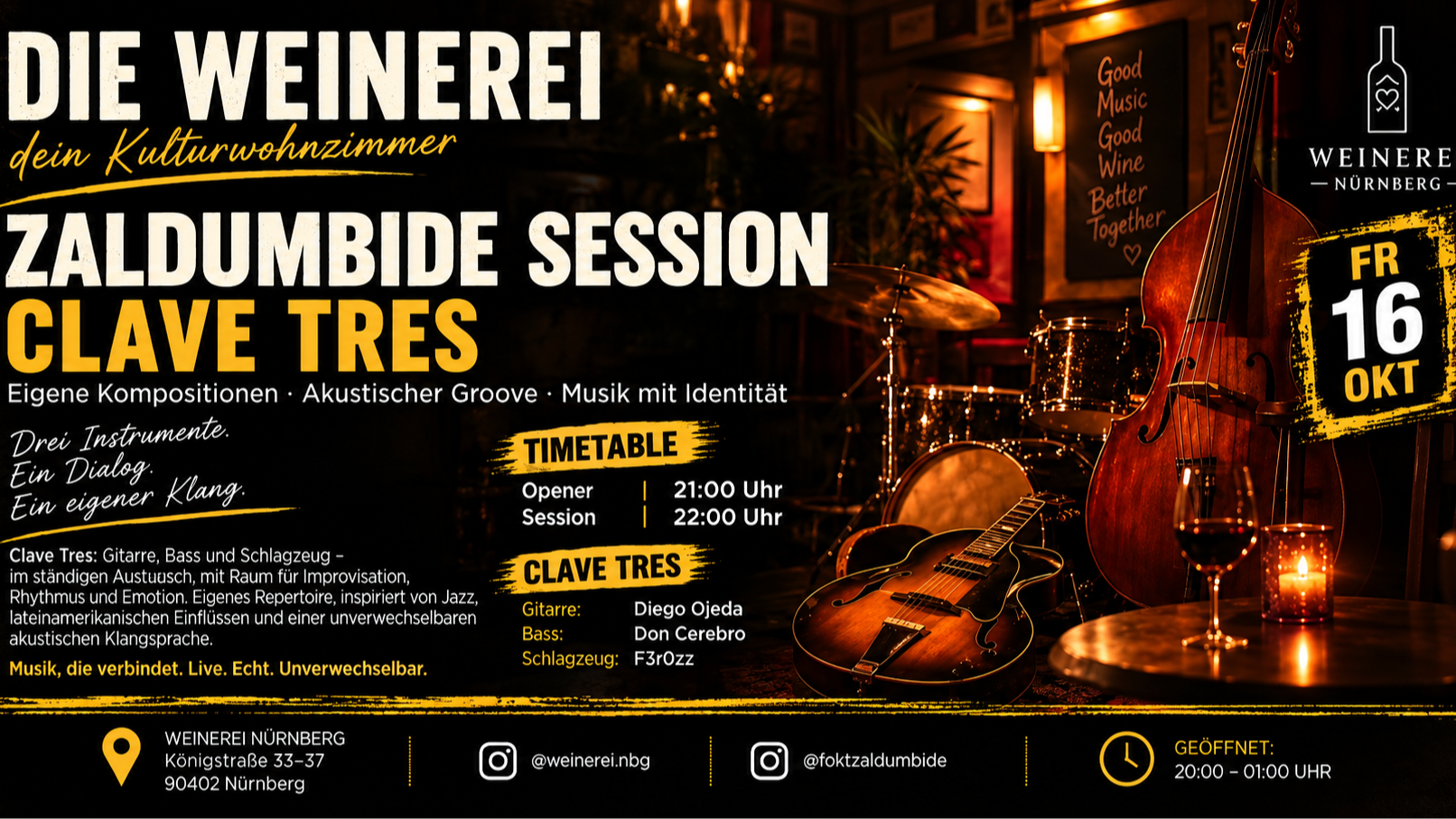 Zaldumbide Session – Clave Tres 🎶