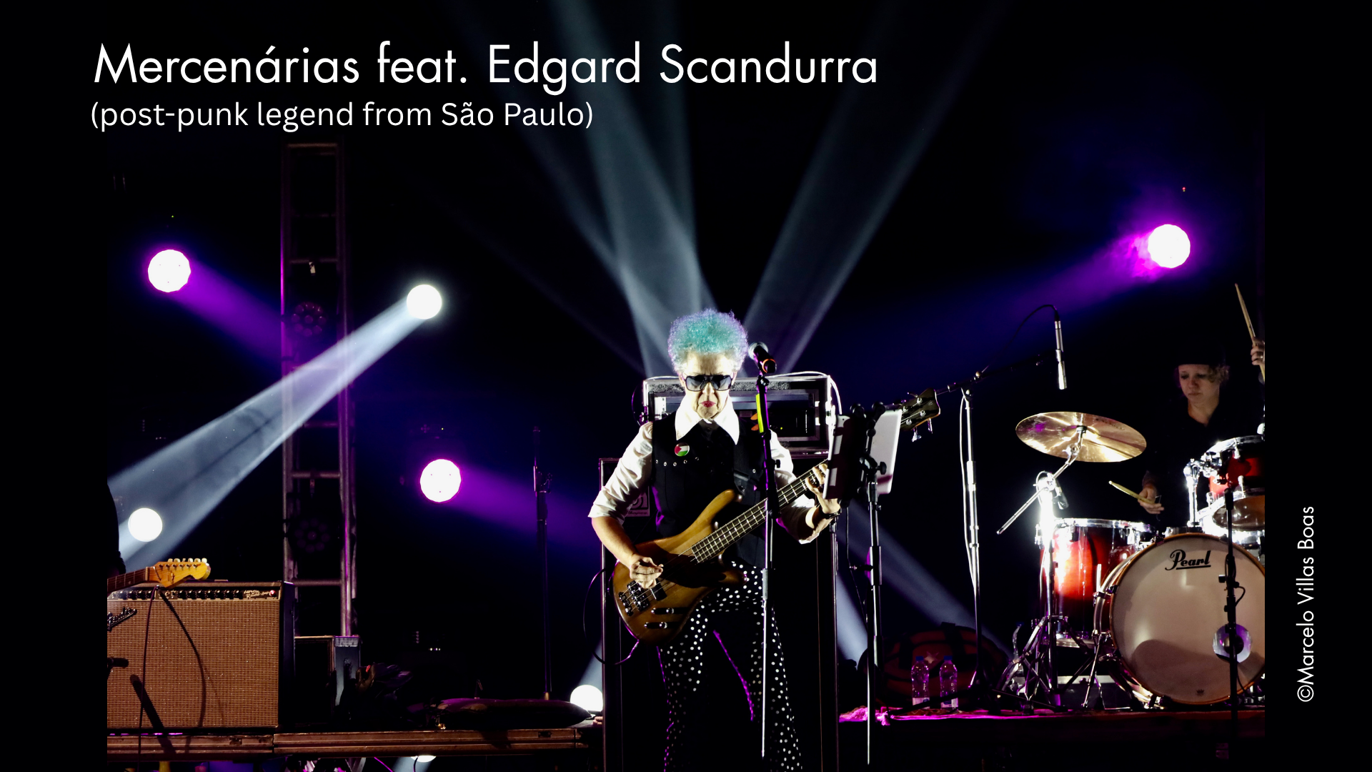 MERCENÁRIAS feat. Edgard Scandurra (IRA!) from São Paulo - Brazilian Post-Punk Legends! - SUPPORT: M.i.p.V (Berlin) - After-Party with The Lion  (post-punk, indie, wave, queer pop)
