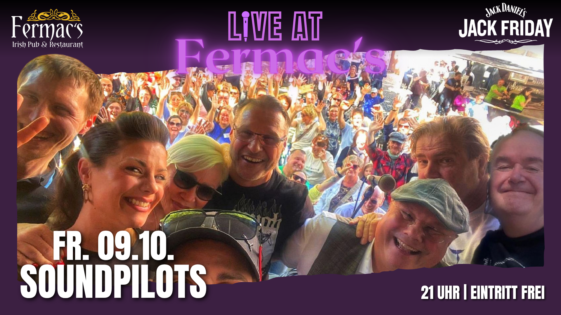 Live at Fermac's: SOUNDPILOTS [Jack Friday presented by Jack Daniels]