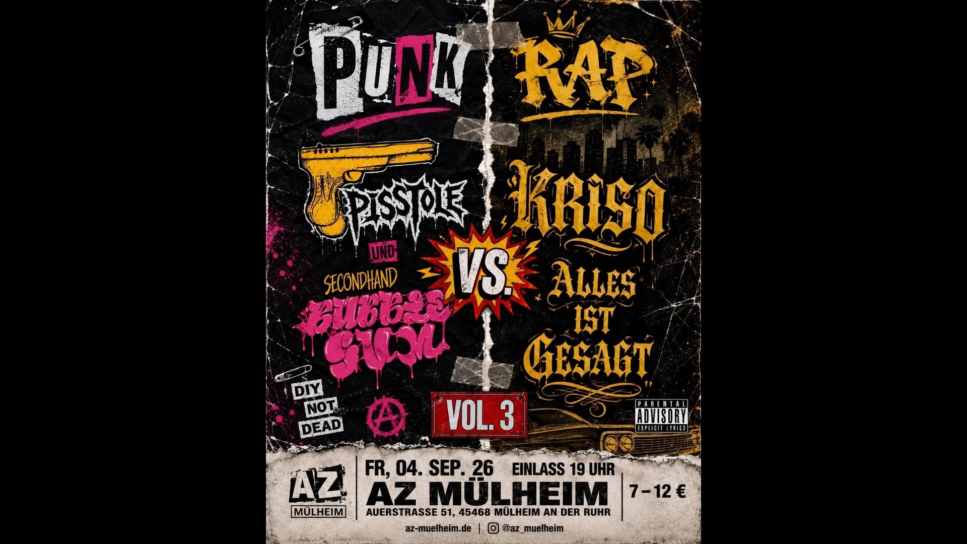 PUNK VS RAP VOL.3