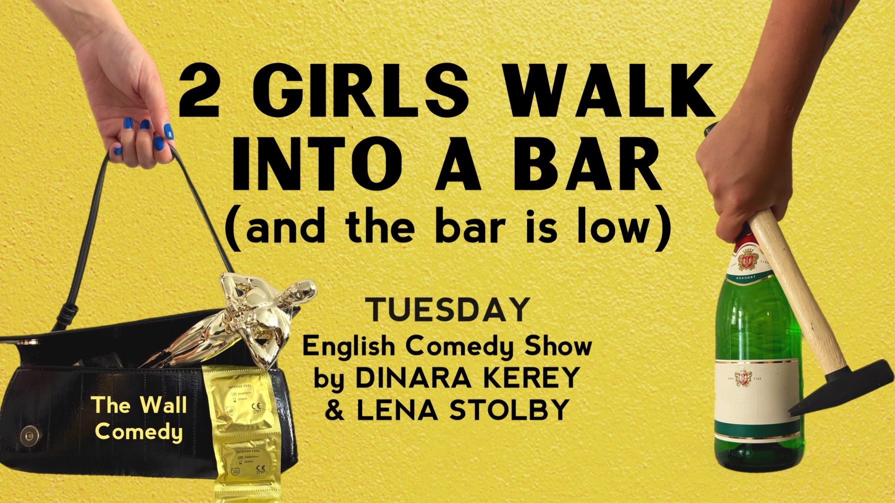 2 GIRLS WALK INTO A BAR — Your Tuesday Comedy Break