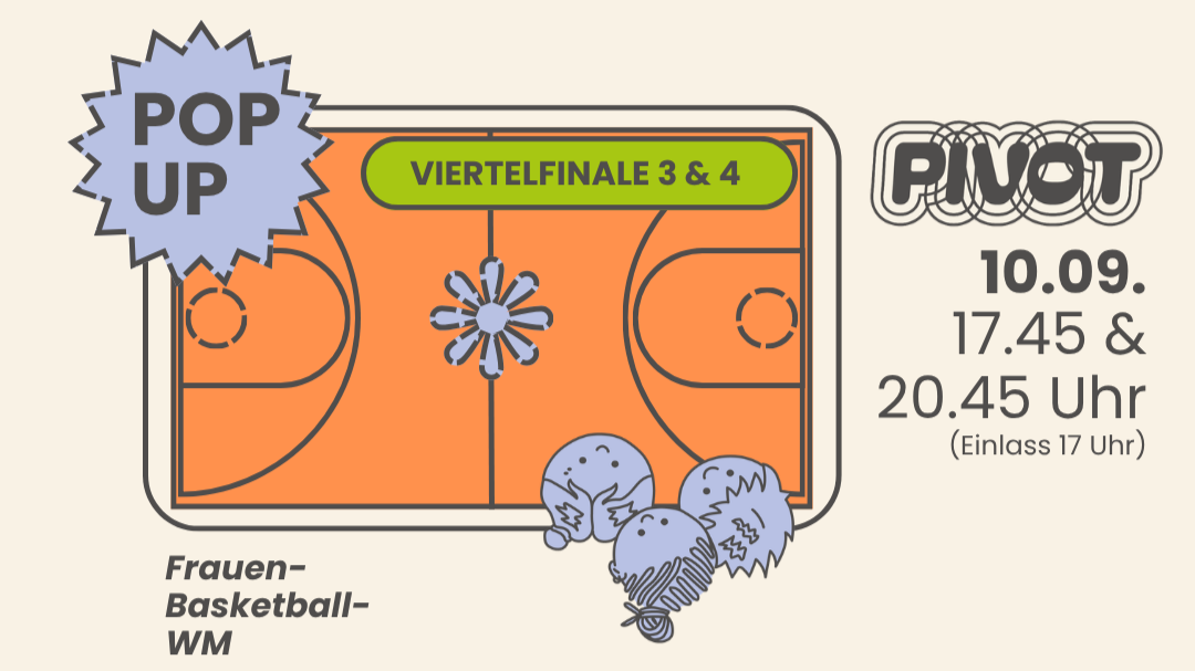 Public Viewing: Basketball-WM der Frauen - Viertelfinale 3 & 4