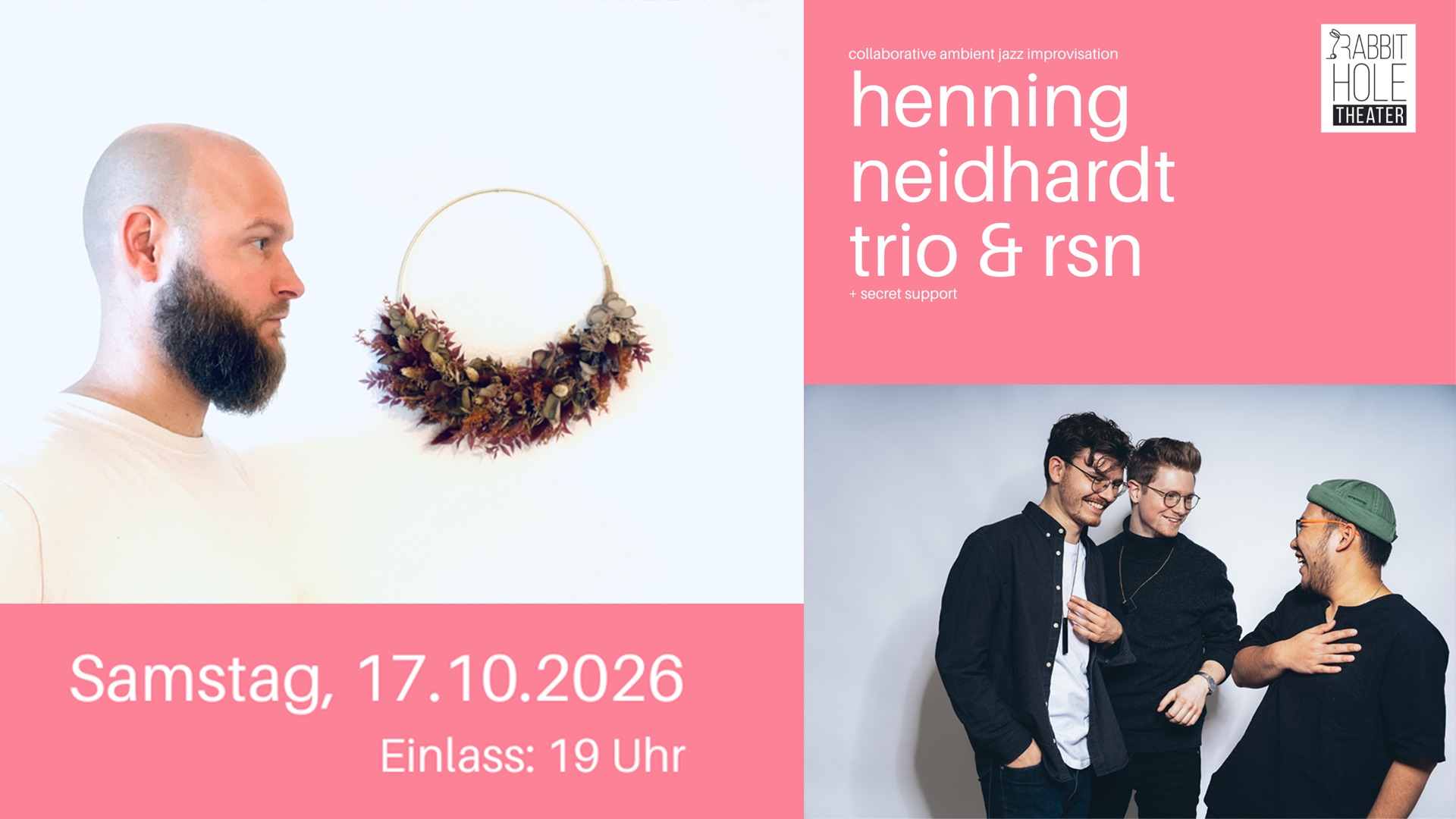 Henning Neidhardt Trio & rsn - Collaborative Ambient Jazz Improvisation