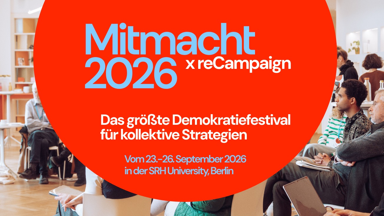 Mitmacht 2026 x reCampaign Festival