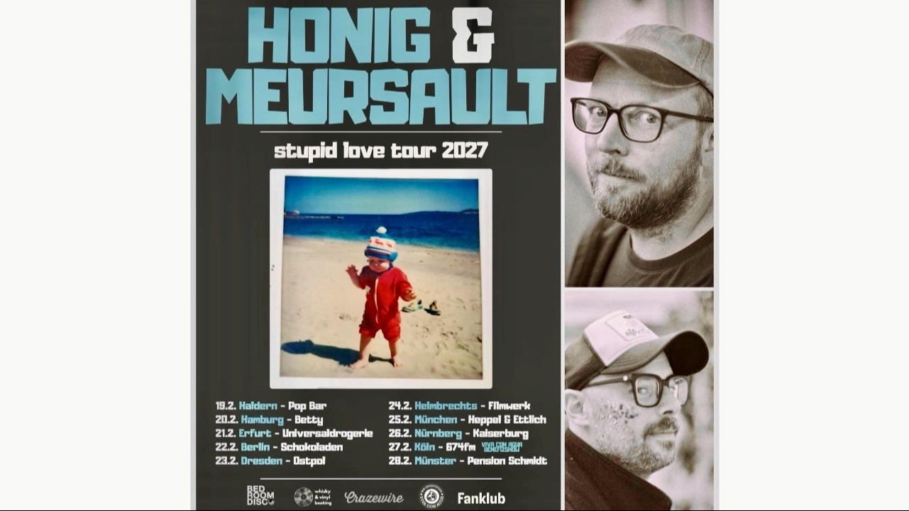 BENEFIZKONZERT für VIVA CON AGUA mit HONIG & MEURSAULT support: MASHRUTKA