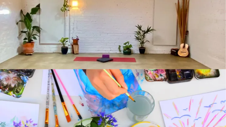 Yoga, Art and Sound Bath