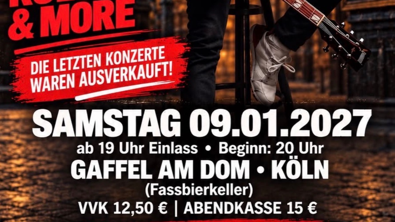 Konzert op Kölsch im Gaffel am Dom