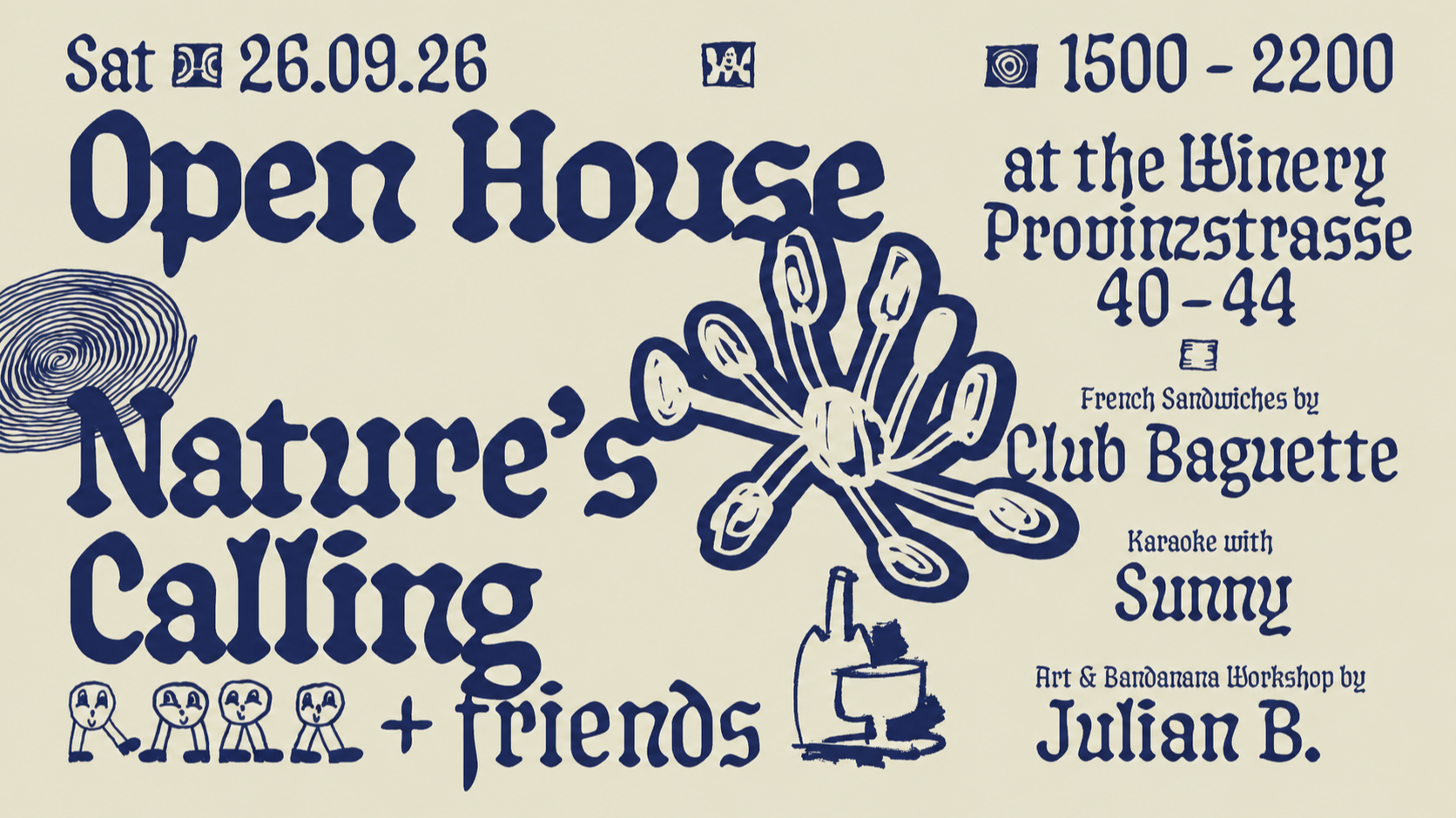 Nature's calling + friends