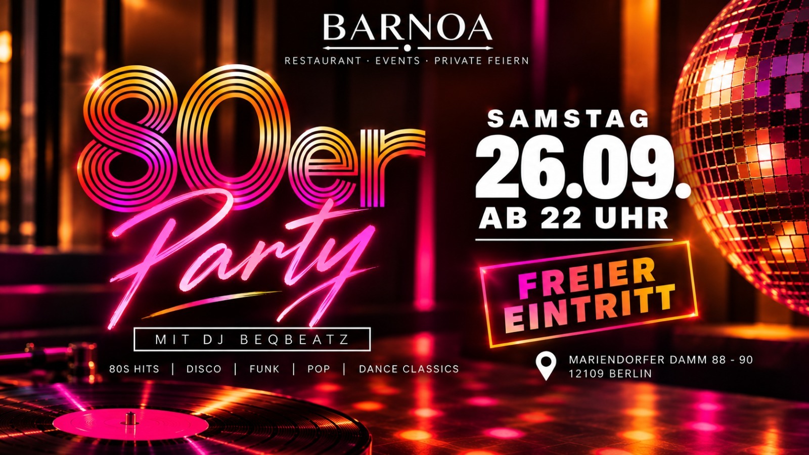 80er Party