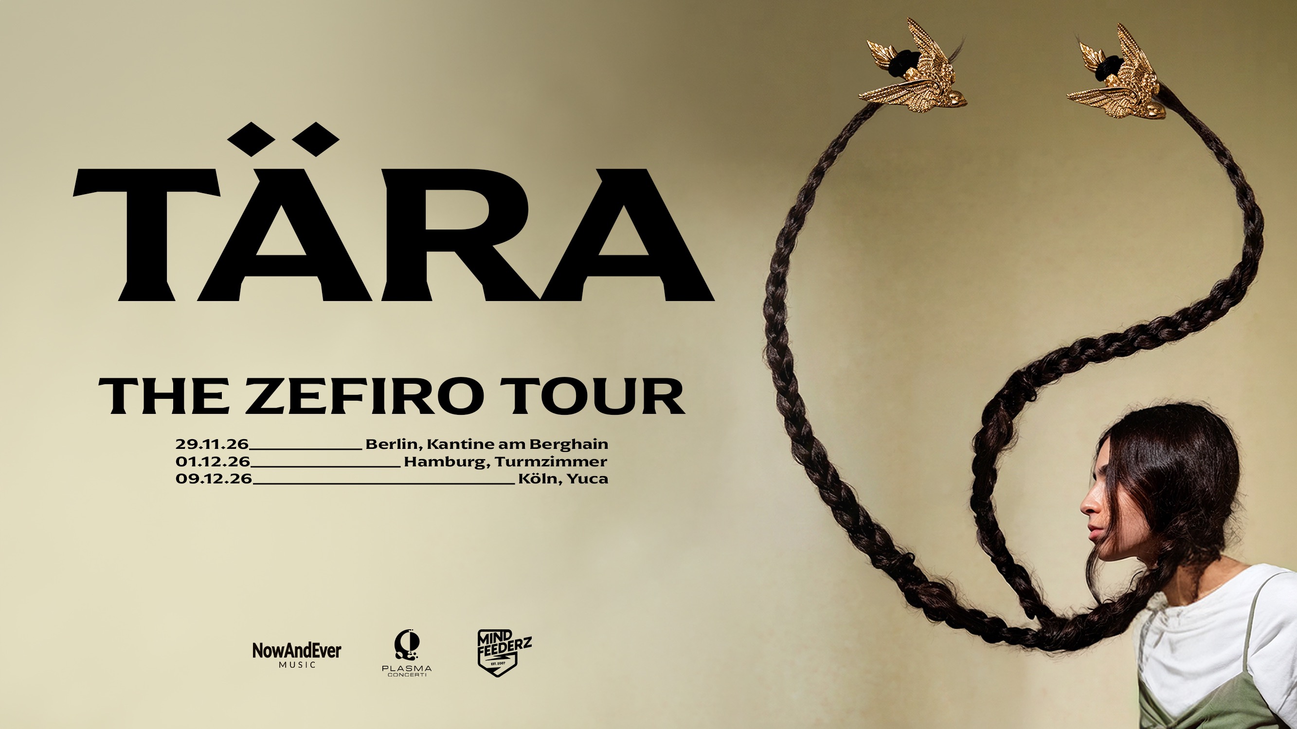 TÄRA "The Zefiro Tour" live in Berlin