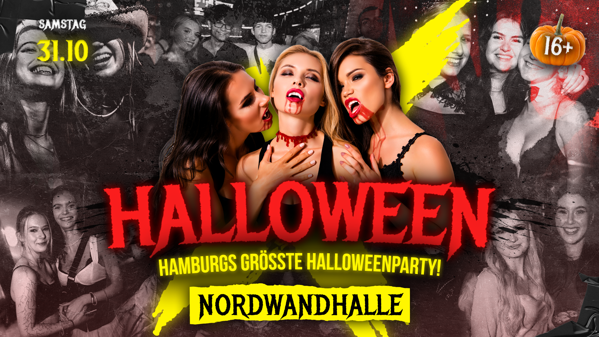 HAMBURGS GRÖSSTE HALLOWEEN PARTY