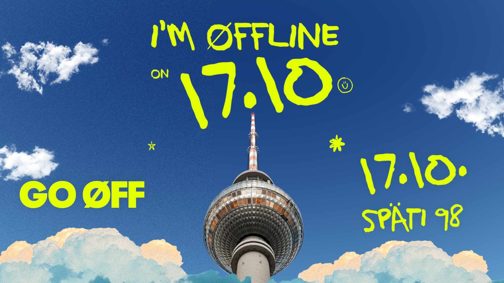 GO ØFF Vol. 1 - Berlin's first real phoneless rave