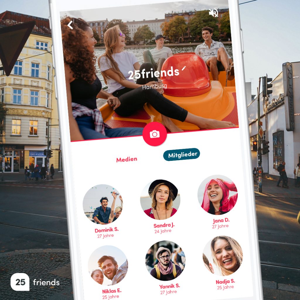 25friends App
