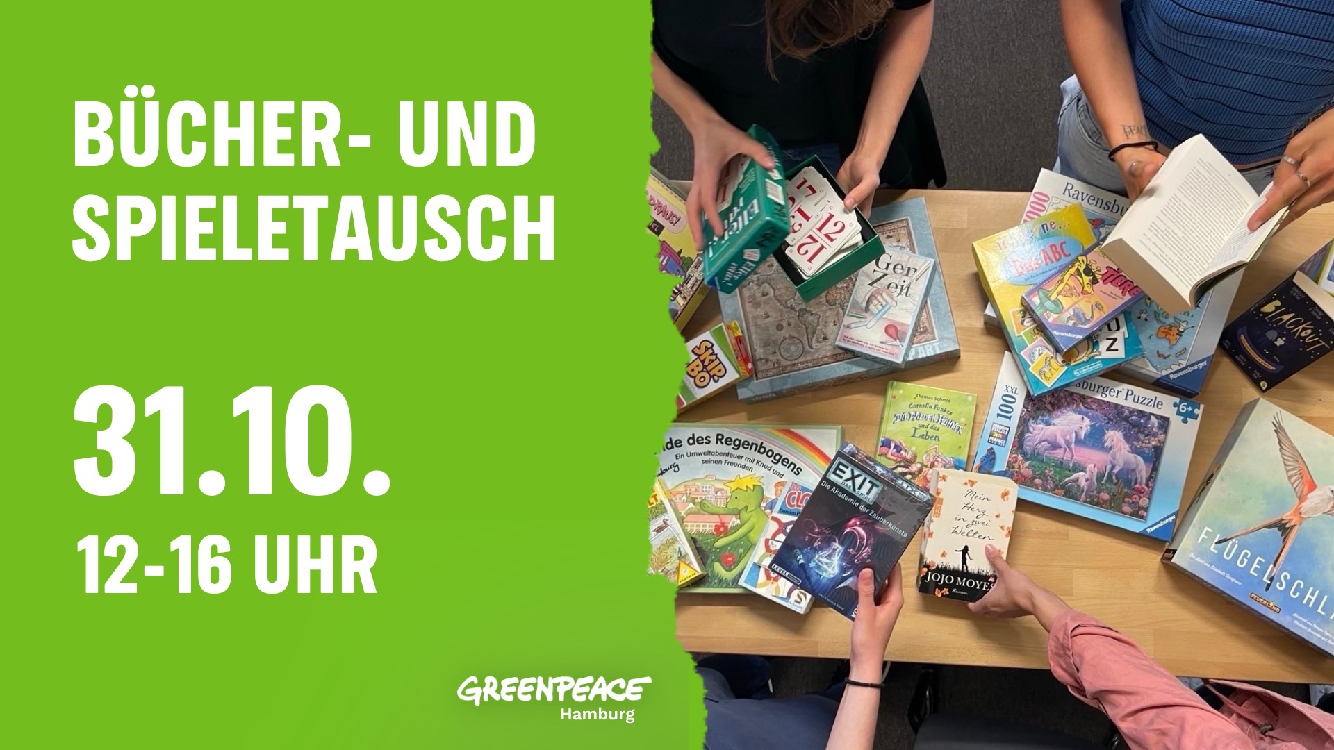 Bücher & Spiele Tauschparty
