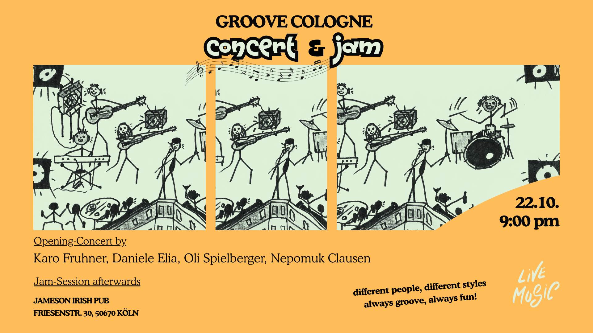 Groove Cologne - Concert & Jam-Session