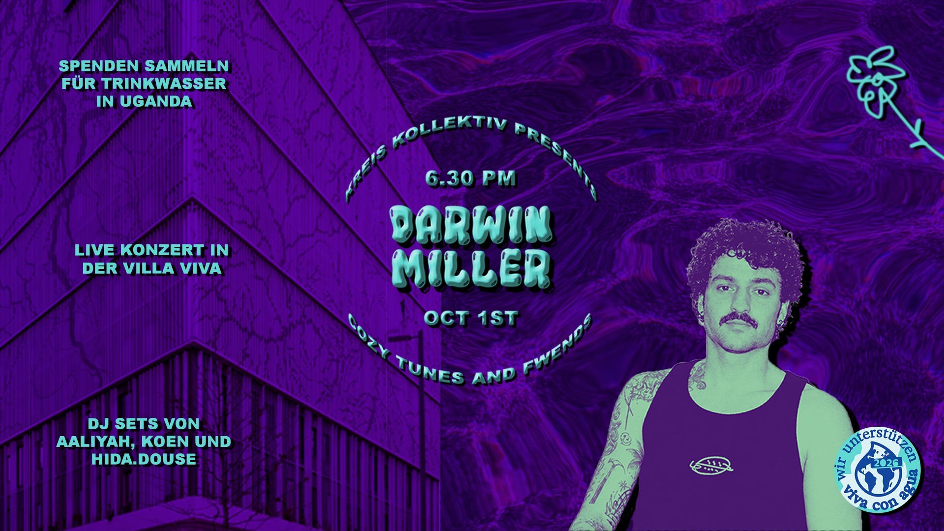 Darwin Miller Konzert & DJ Sets