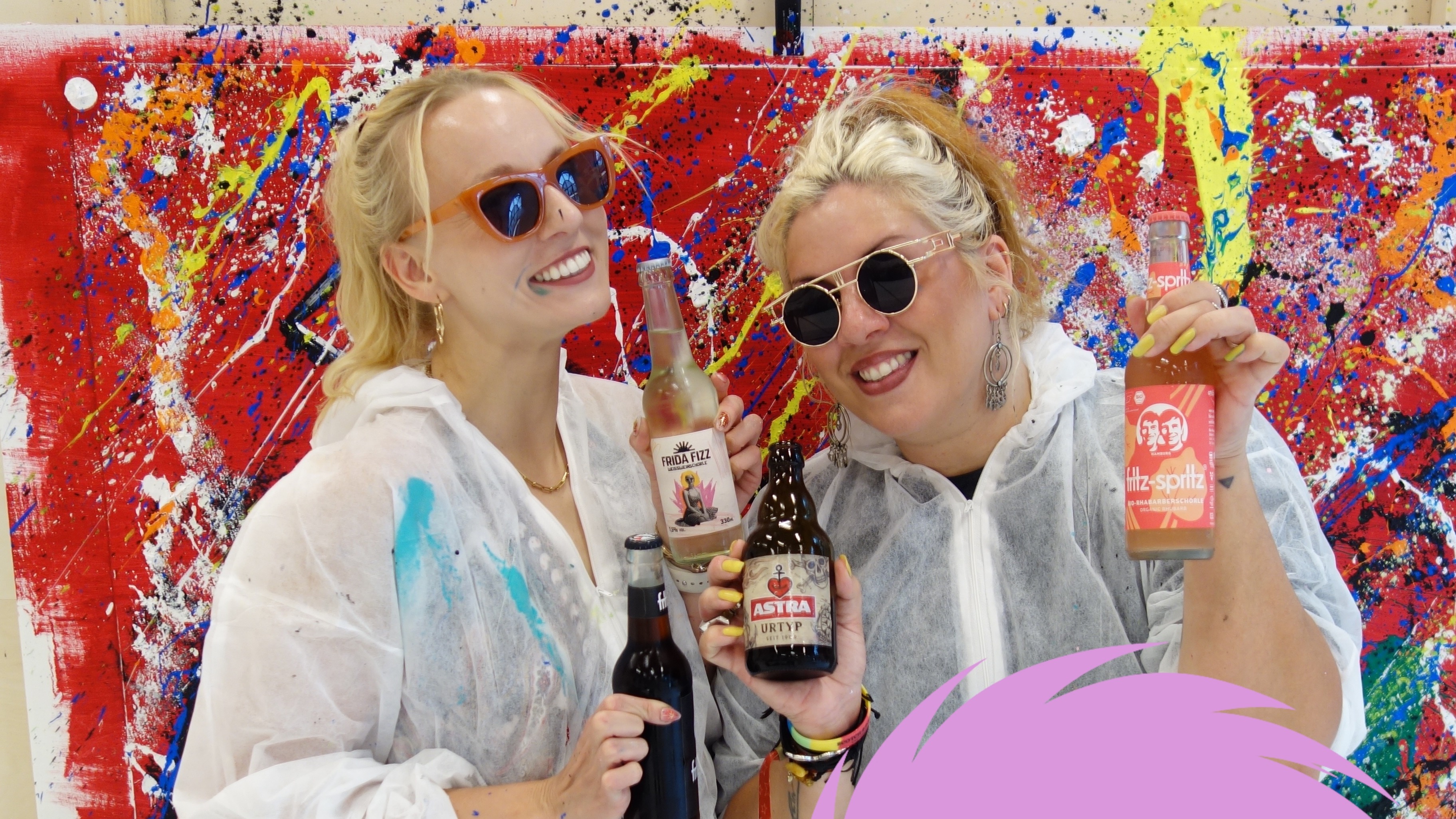 Action Painting auf St. Pauli