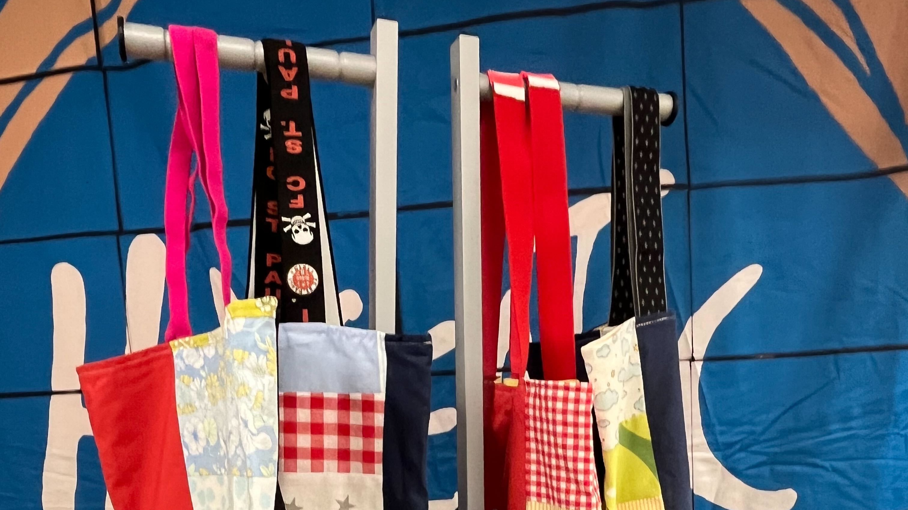 Upcycling-Verkauf im Mercado