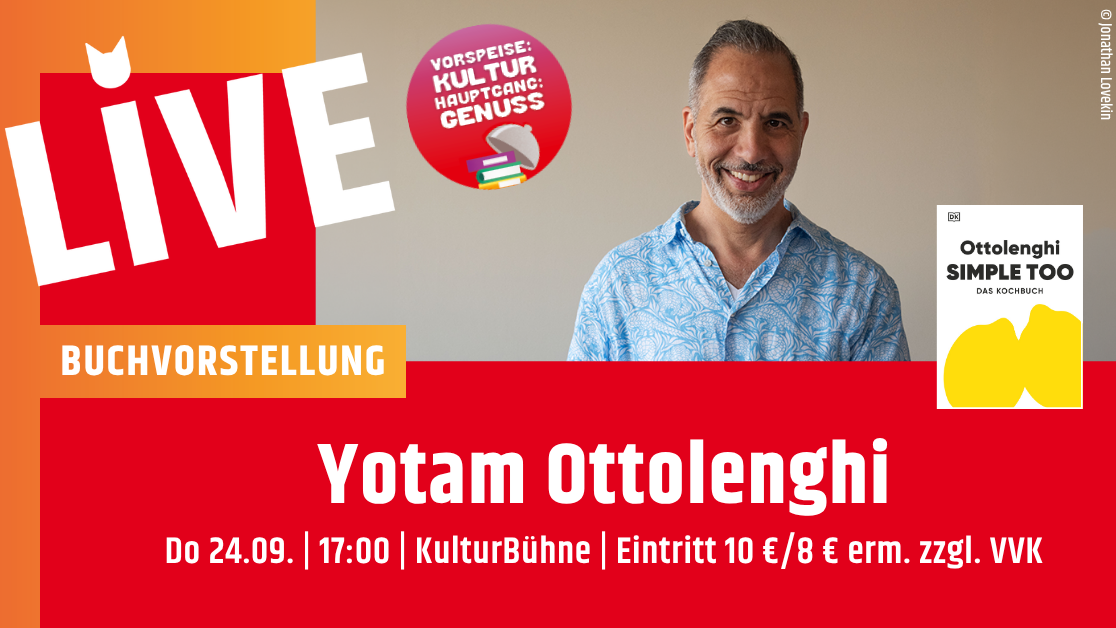 Buchvorstellung mit Yotam Ottolenghi