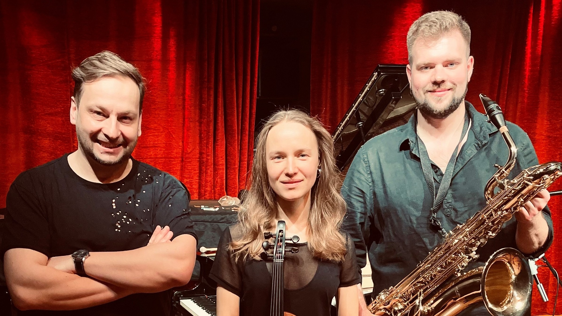 A-Trio: Fusion Konzert mit Live Painting