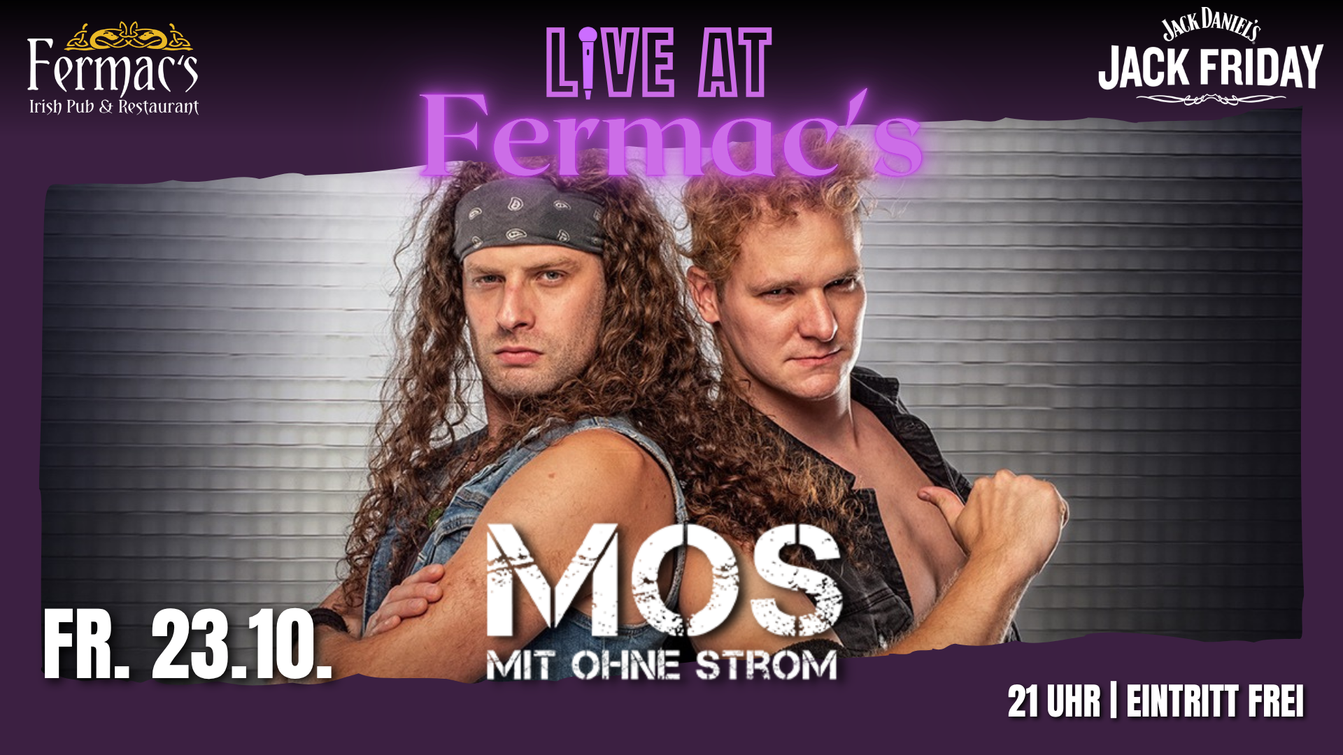 Live at Fermac's: MOS - Mit Ohne Strom [Jack Friday pres. by Jack Daniels]
