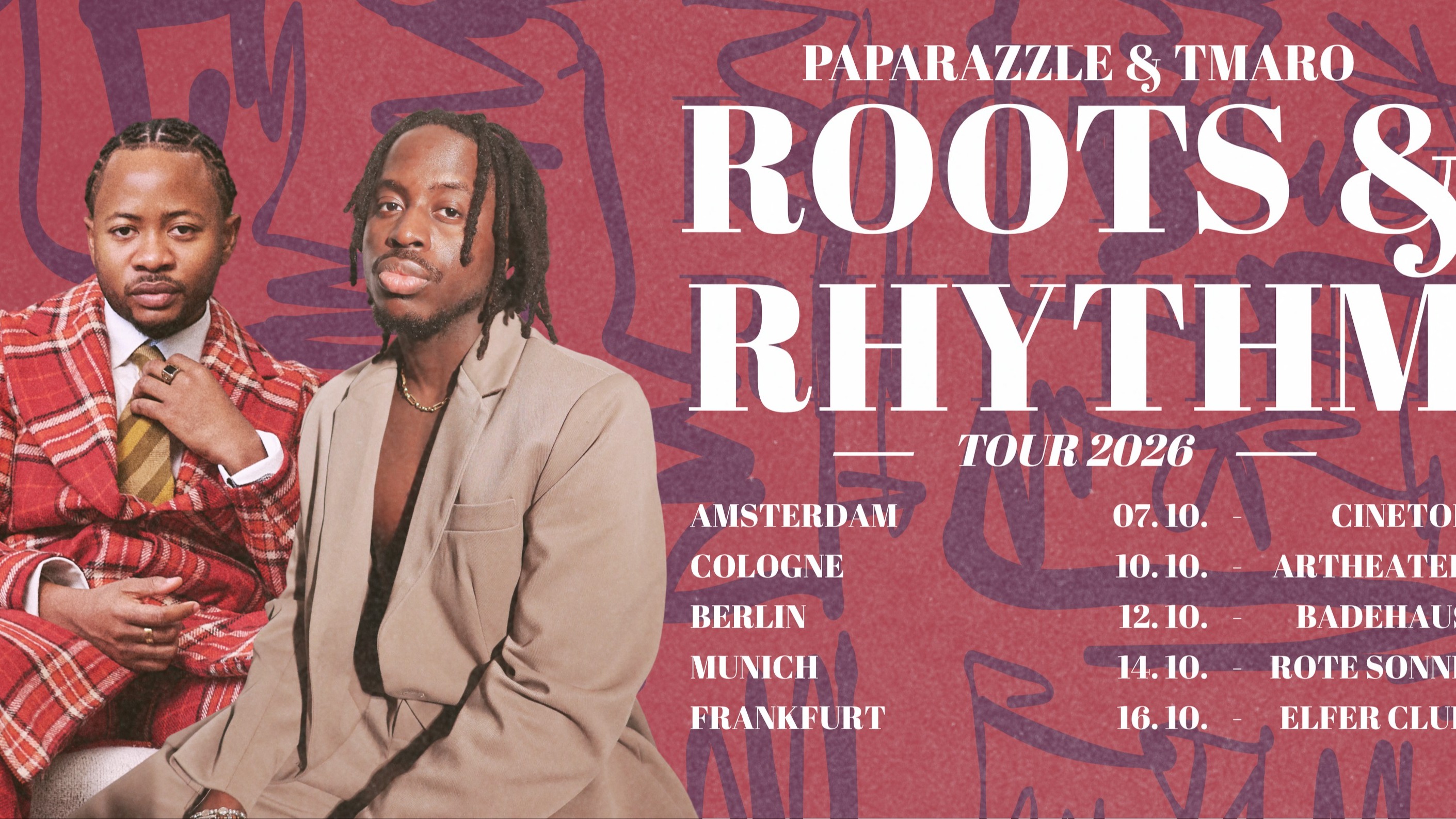 TMARO & PapaRaZzle - Roots & Rhythm Tour 2026 (Frankfurt)
