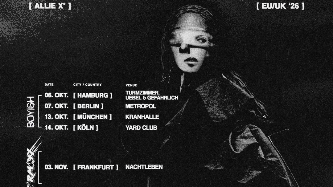 Allie X - Serial Diva Tour EU/UK '26 - Nachtleben Frankfurt