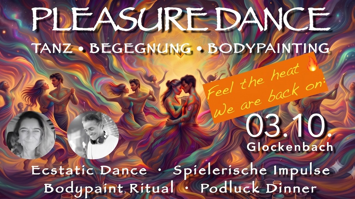 PLEASURE DANCE TANZ • BEGEGNUNG • BODYPAINTING