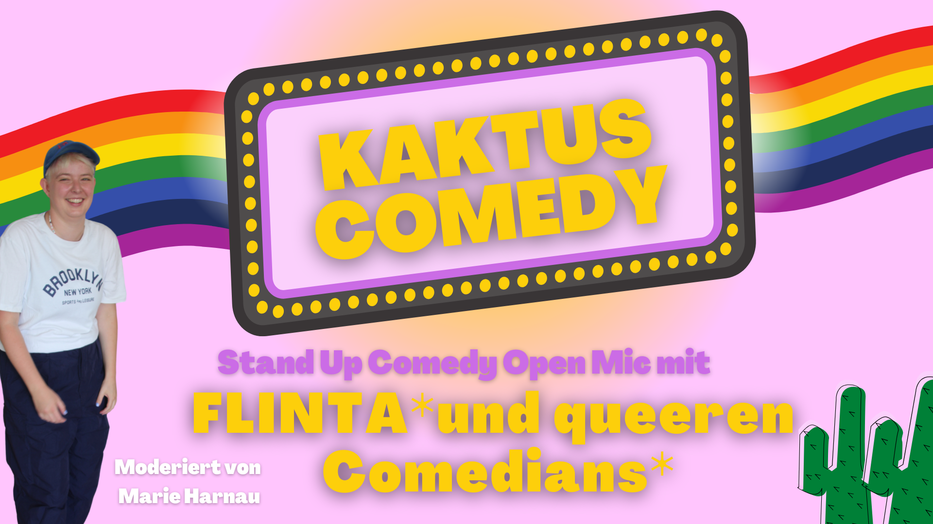 KAKTUS COMEDY: FLINTA* and Queer Comedy Show