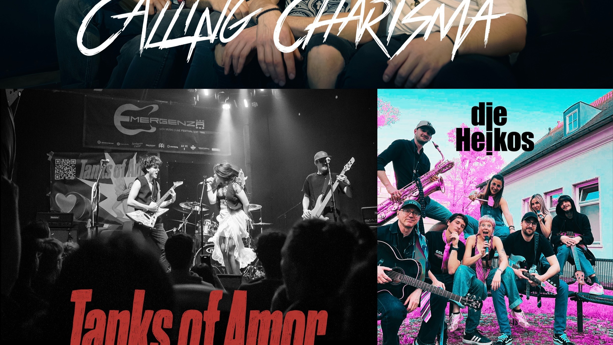 Tanks of Amor - Calling Charisma - die Heikos