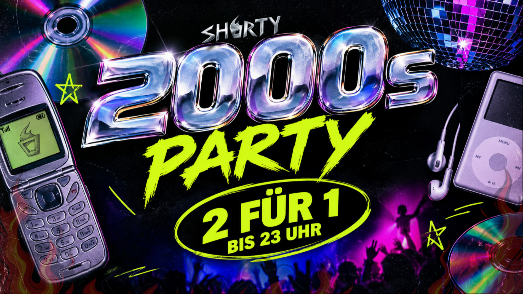 2000s Night – 2 für 1 bis 23 Uhr