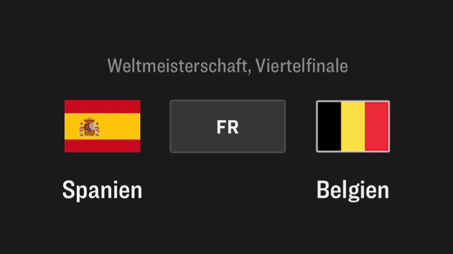 Spanien - Belgien, WM 2026, Viertelfinale