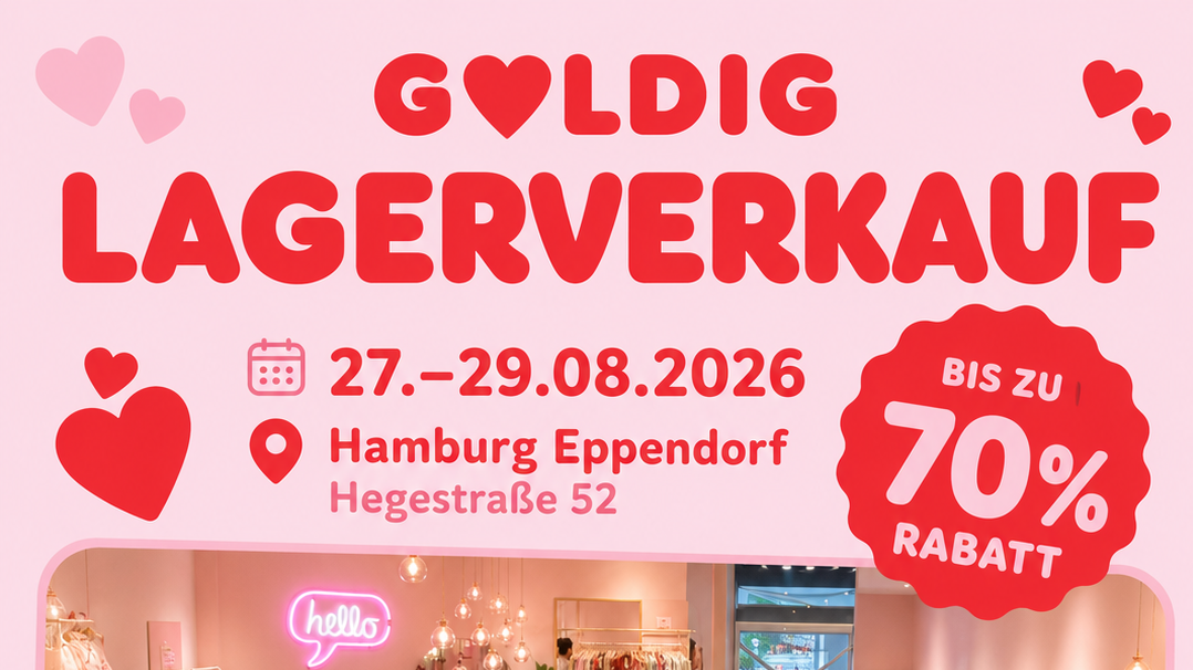 Goldigshop Lagerverkauf 🥰