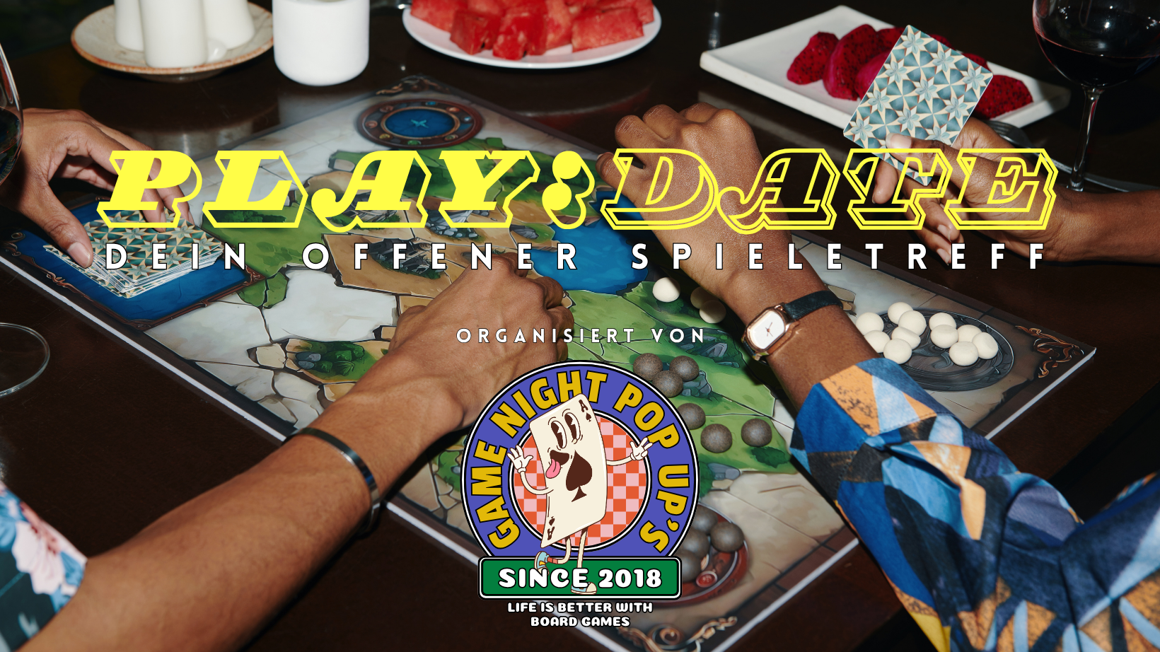 Play:Date - Dein offener Spieletreff by Game Night Pop Up's