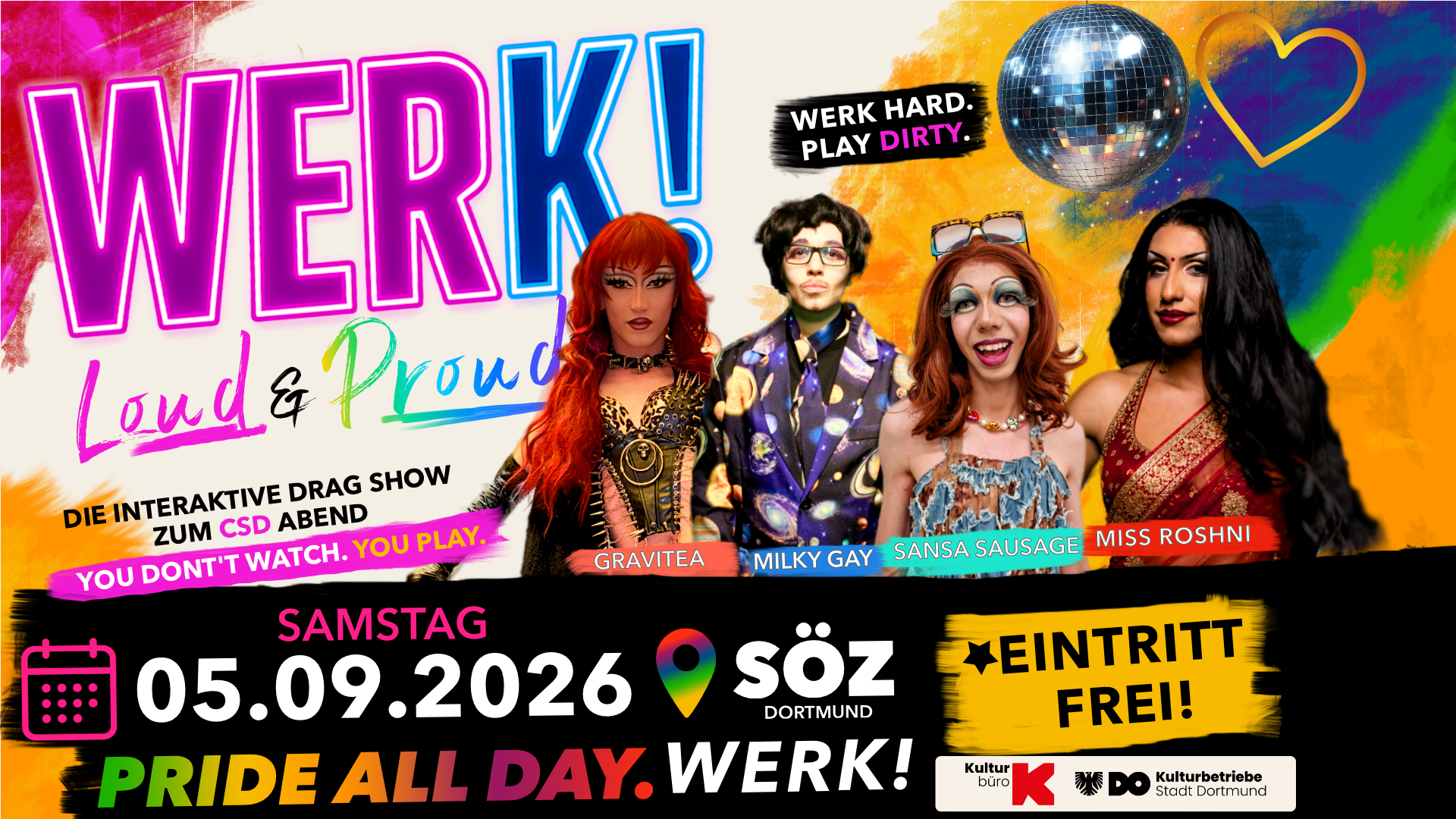 WERK! The Drag Lab - LOUD & PROUD
