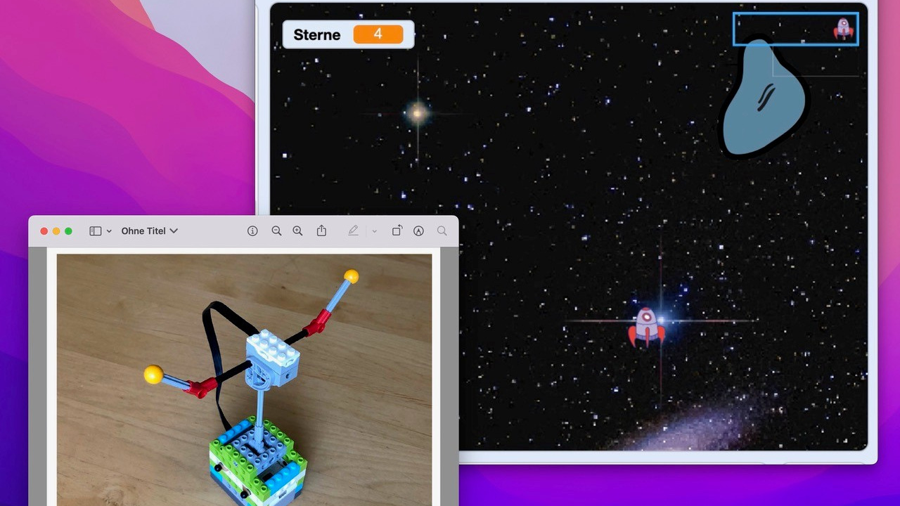 Game Coding mit LEGO® WeDo für Schulkinder