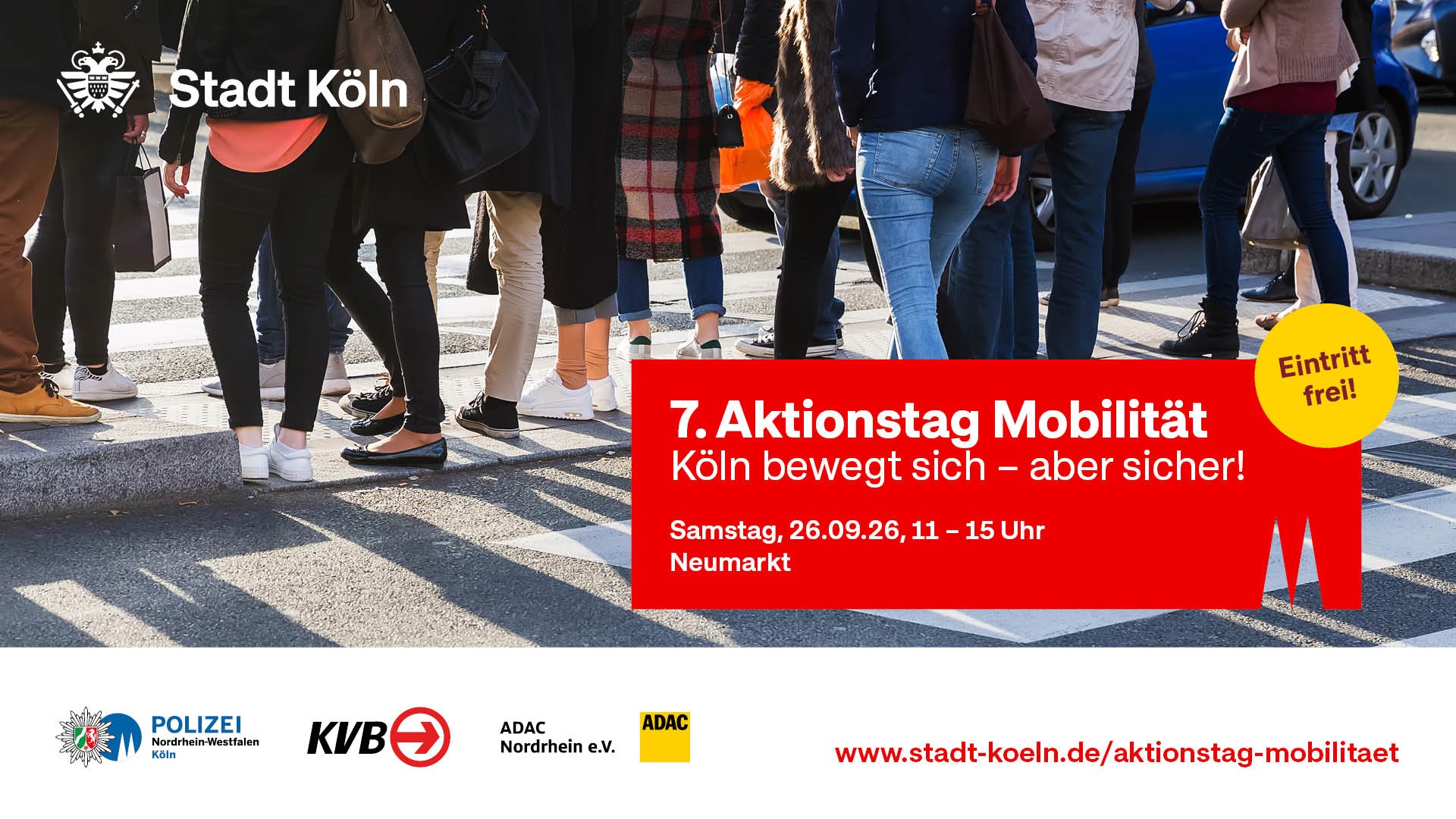 Aktionstag Mobilität | Unterwegs in Köln - aber sicher!