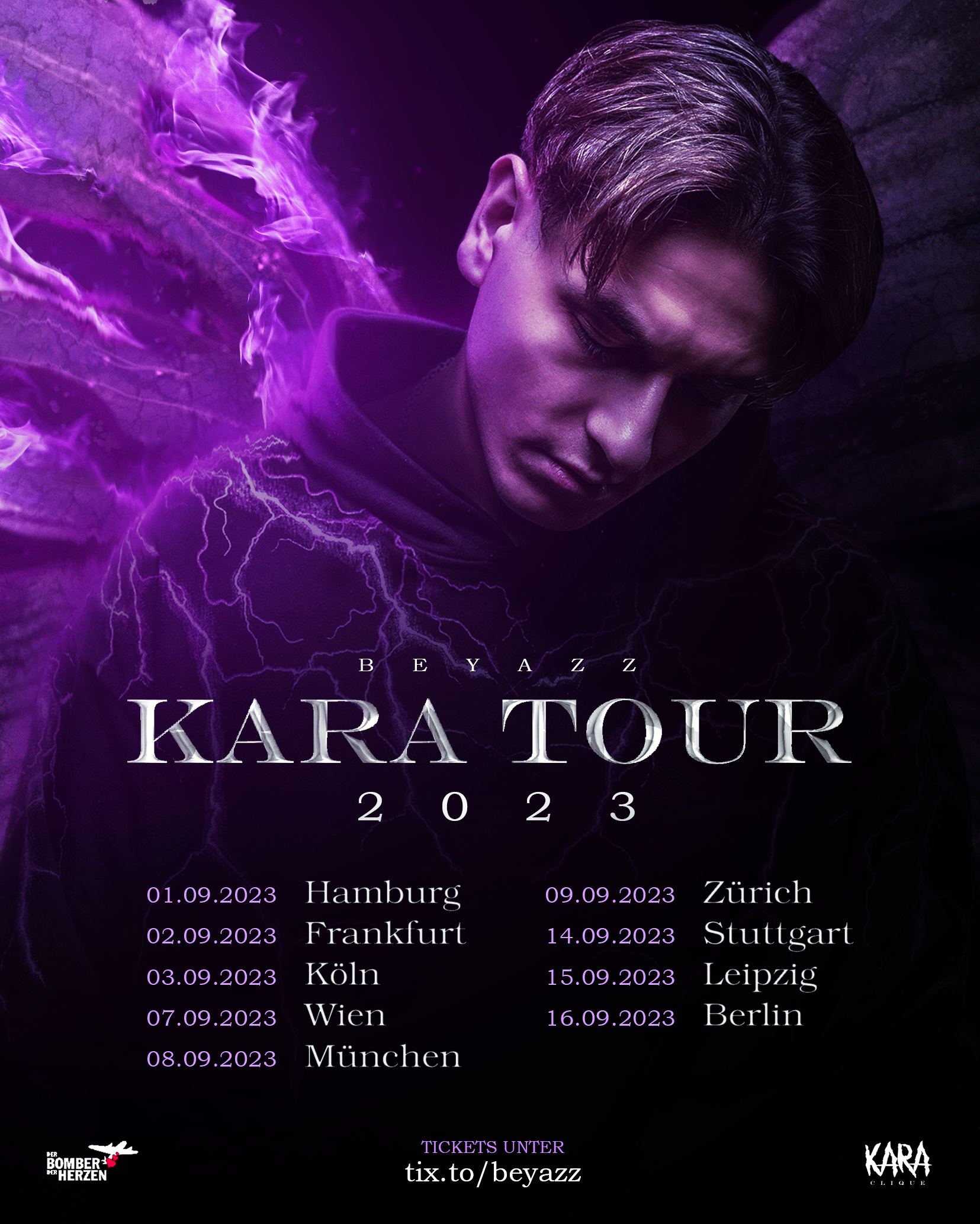 BEYAZZ - Kara Tour 2023 - Rausgegangen Köln