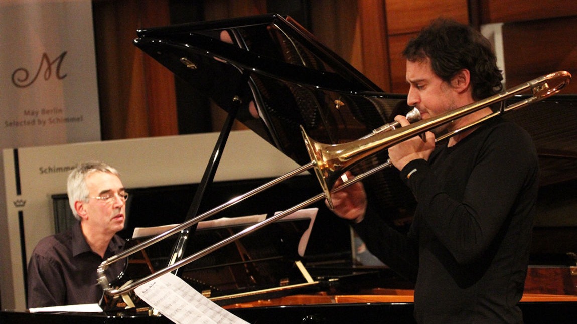 Weihnachtsjazz im KufA Haus - Nils Wogram & Mathias Claus Jazz Duo - 20 Jahre Weihnachtsjazz