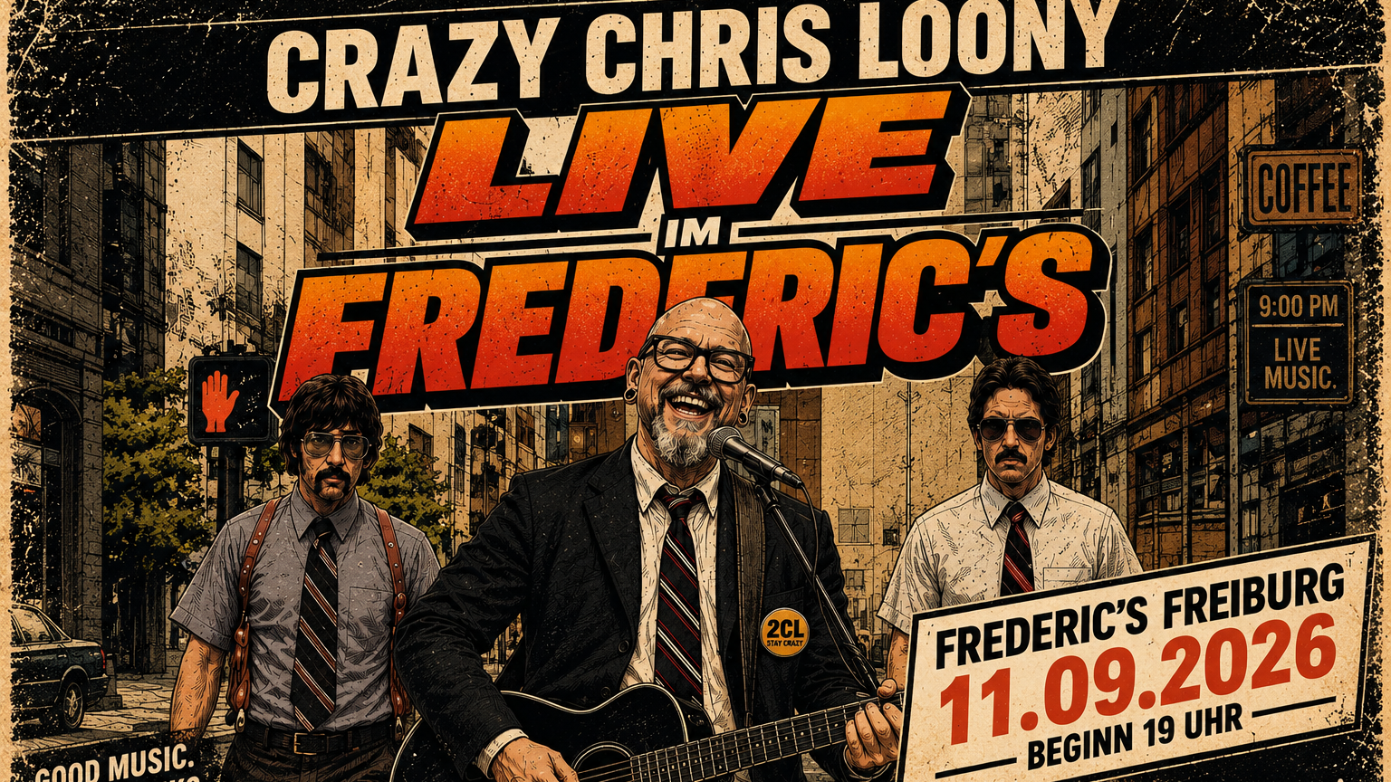 Live Musik mit Crazy Chris Loony