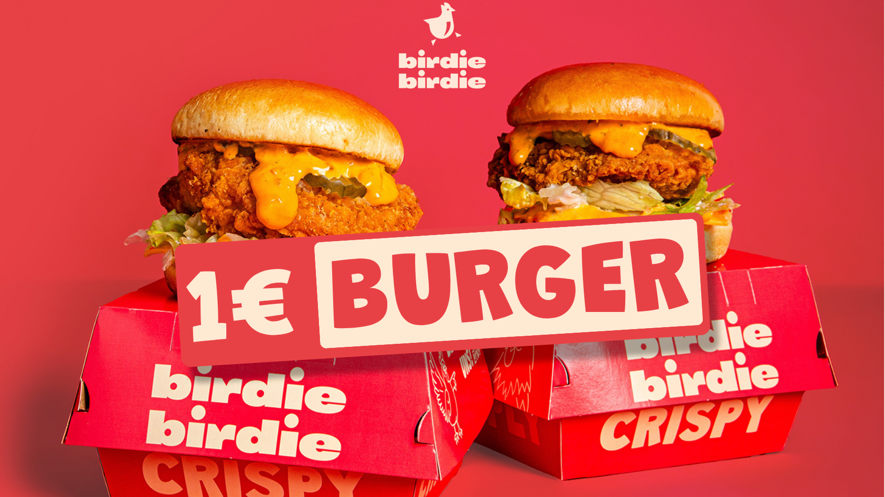Birdie Birdie Special: 1€ Burger in der Frankfurter Allee 🍔🔥